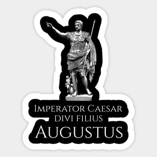 Augustus of Prima Porta - Ancient Rome Classical History Sticker